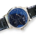 A Lange & Söhne Little Lange 1 Moon Phase White Gold Aventurine Dial 182.086 2023) Full Box & Papers at calibre24 Australia