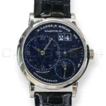 A Lange & Söhne Little Lange 1 Moon Phase White Gold Aventurine Dial 182.086 2023) Full Box & Papers at calibre24 Australia