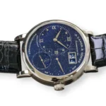 A Lange & Söhne Little Lange 1 Moon Phase White Gold Aventurine Dial 182.086 2023) Full Box & Papers at calibre24 Australia
