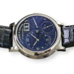 A Lange & Söhne Little Lange 1 Moon Phase White Gold Aventurine Dial 182.086 2023) Full Box & Papers at calibre24 Australia