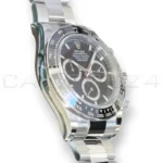 Rolex Cosmograph Daytona Godzilla 126500LN brand new 2026 — black lacquered dial with silver-tone subdials and applied white gold hour markers