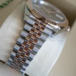 Rolex Datejust 41 126331 Wimbledon Dial two tone everose gold Brand New 2025 Full set with Box and Papers for sale at Calibre24 Perth Australia