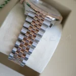Rolex Datejust 41 126331 Wimbledon Dial two tone everose gold Brand New 2025 Full set with Box and Papers for sale at Calibre24 Perth Australia