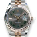 Rolex Datejust 41 Wimbledon Dial Rolex Datejust 41 126331 Wimbledon Dial two tone everose gold Brand New 2025 Full set with Box and Papers for sale at Calibre24 Perth Australia