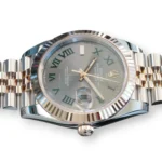 Rolex Datejust 41 126331 Wimbledon Dial two tone everose gold Brand New 2025 Full set with Box and Papers for sale at Calibre24 Perth Australia
