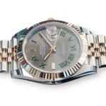 Rolex Datejust 41 126331 Wimbledon Dial two tone everose gold Brand New 2025 Full set with Box and Papers for sale at Calibre24 Perth Australia