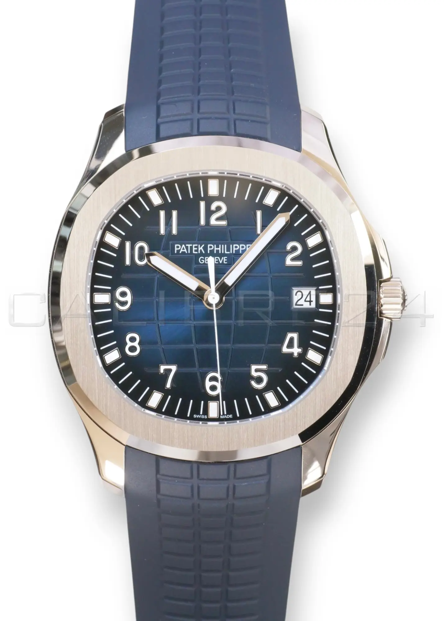Patek Philippe Aquanaut 5168G‑001 White Gold, Blue Dial