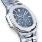 Patek Philippe Nautilus Moonphase 5712_1A Blue Dial 2019 Mint Condition Full Set for sale at Calibre24 Perth Australia