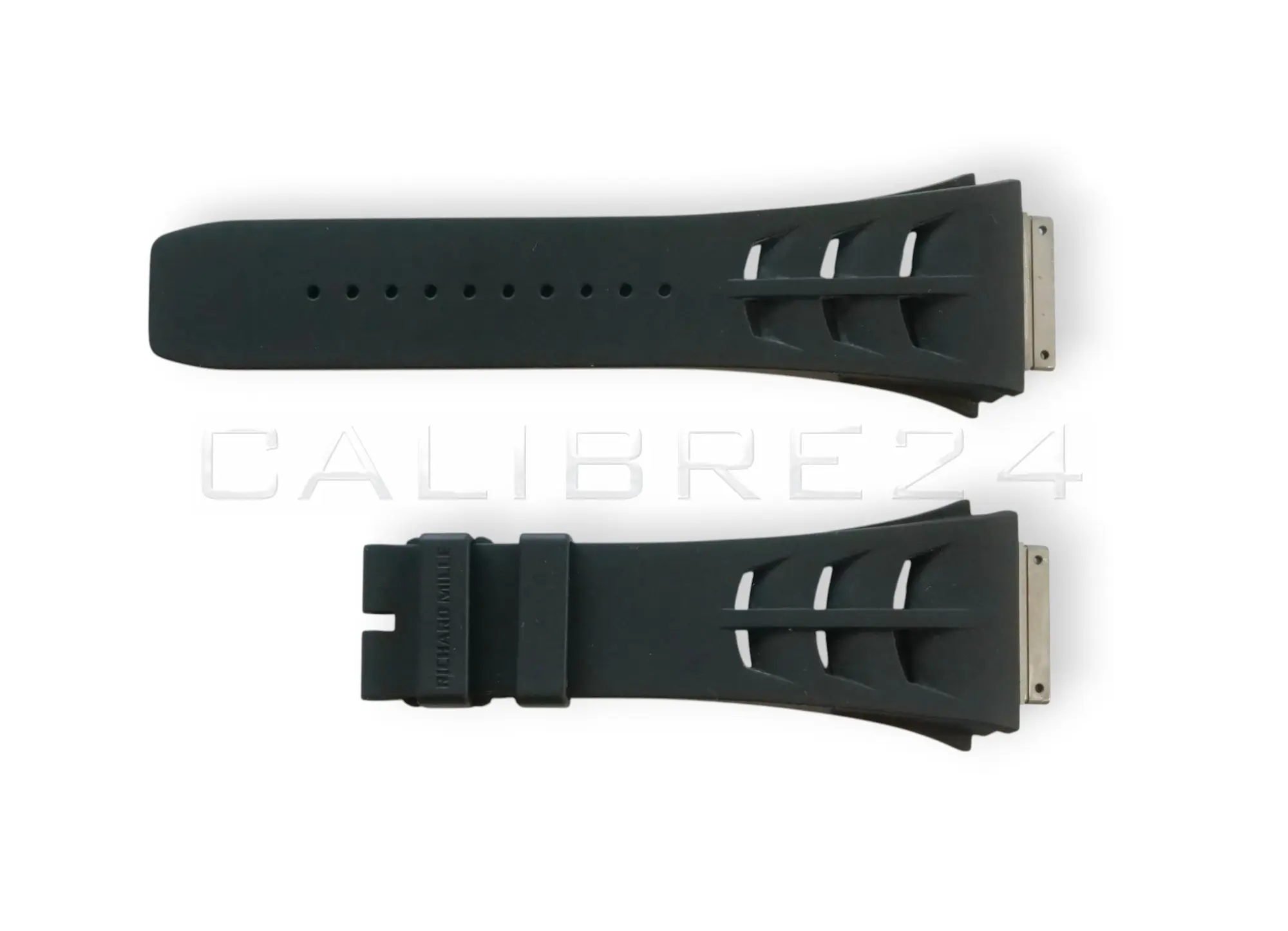 RICHARD MILLE RM11‑03M RUBBER STRAP – AUTHENTIC OEM BLACK