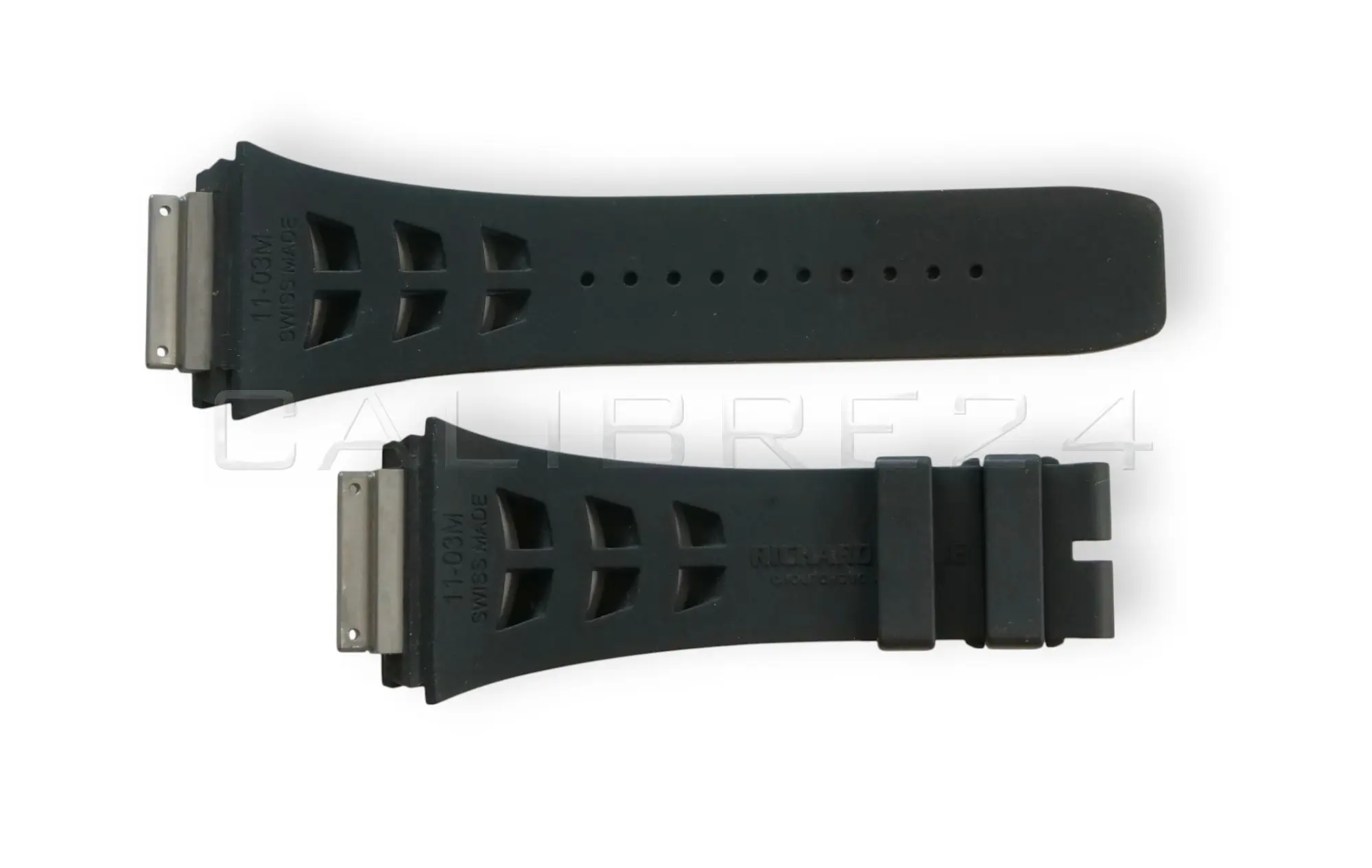 Richard Mille RM11‑03 M Strap Authentic OEM Black Used with Packaging for sale at Calibre24 Perth Australia 03