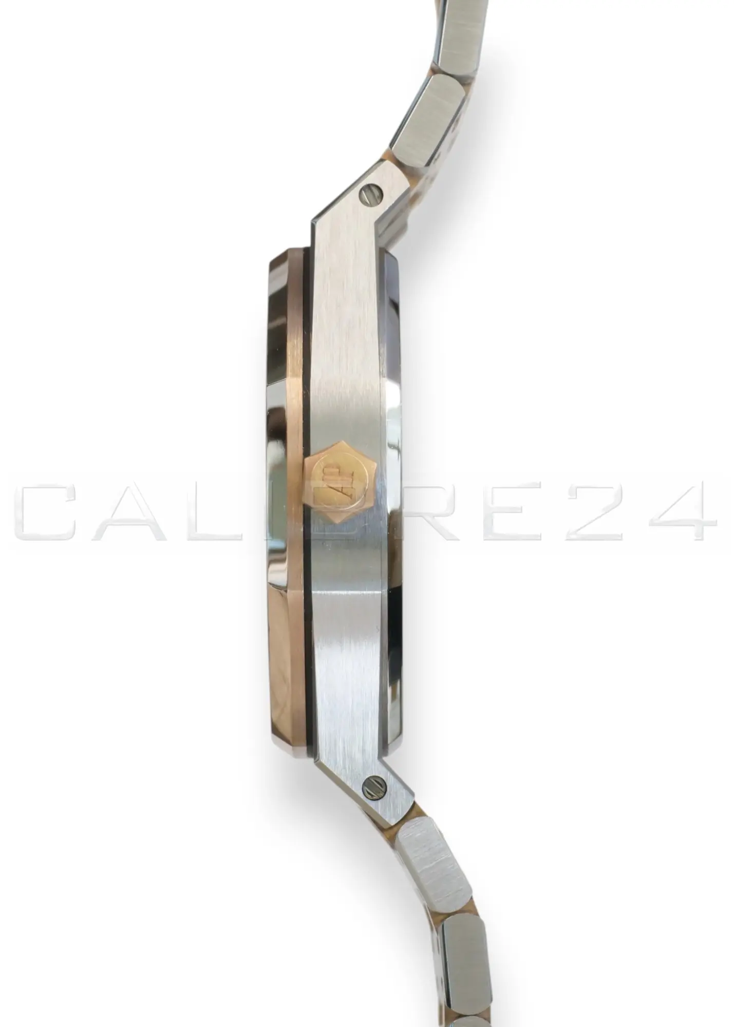 Audemars Piguet Royal Oak 34mm Two‑Tone Silver‑White Dial 2020 Mint Condition Full Set for sale at Calibre24 Perth Australia