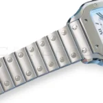 Cartier Santos Medium Stainless Steel WSSA0029 2025 full set with box and papers available at Calibre24 Luxury Watches Perth Australia