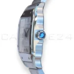 Cartier Santos Medium Stainless Steel WSSA0029 2025 full set with box and papers available at Calibre24 Luxury Watches Perth Australia