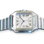 Cartier Santos Medium Stainless Steel WSSA0029 2025 full set with box and papers available at Calibre24 Luxury Watches Perth Australia