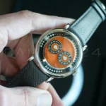MB&F MAD 2 Orange Dial Tribe Edition 2025 full set with box and papers available at Calibre24 Luxury Watches Perth Australia