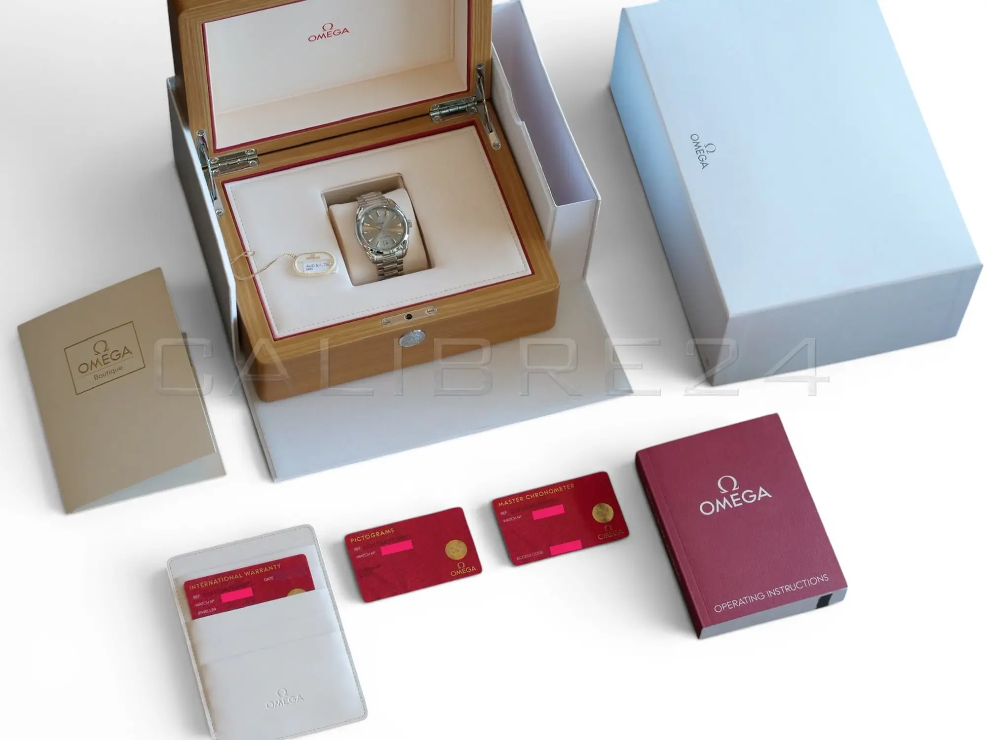 Omega Seamaster Aqua Terra Shades Sandstone Dial 220.10.38.20.09.001 Q3 2025 full set with box and papers available at Calibre24 Luxury Watches Perth Australia