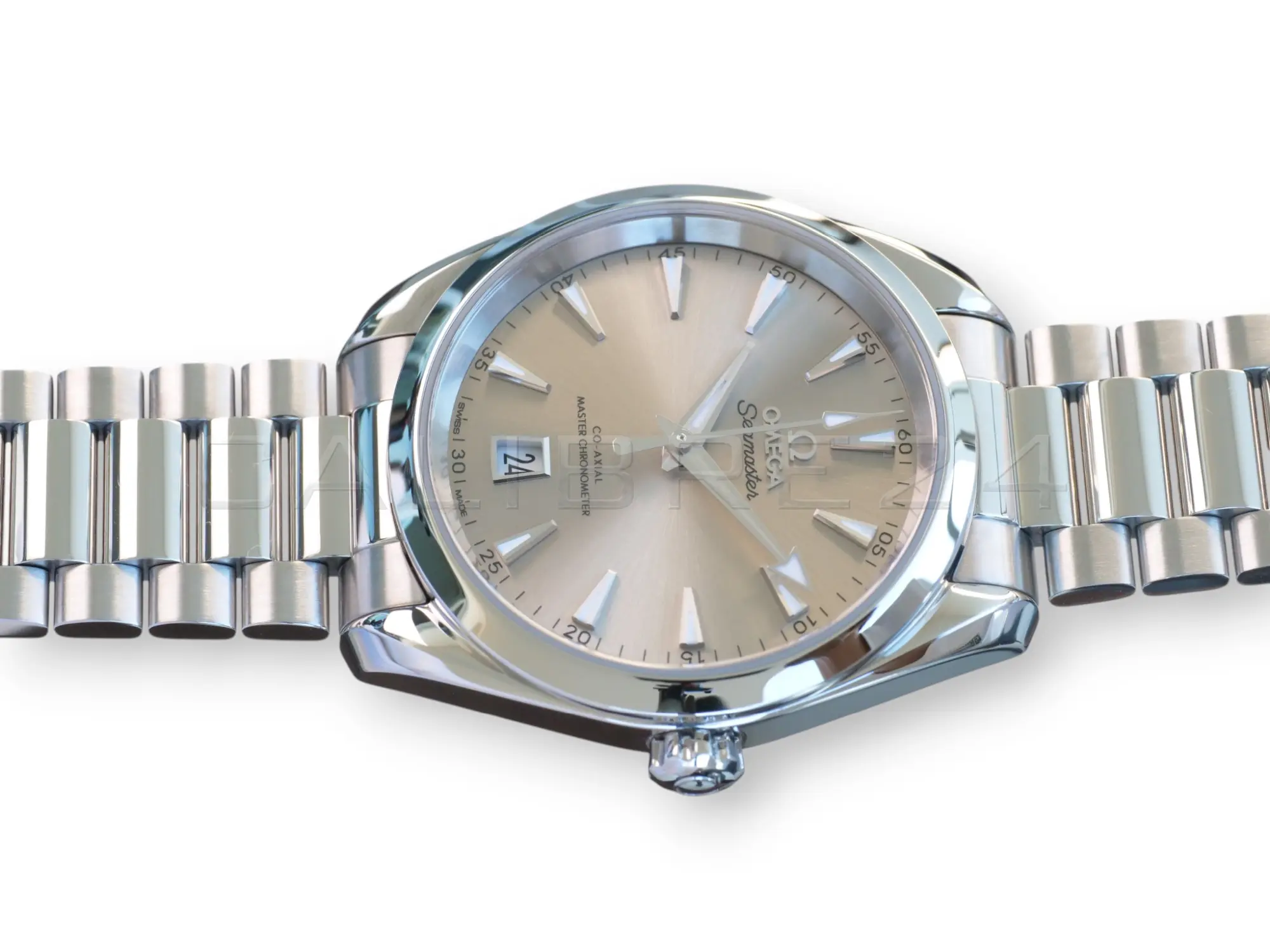 Omega Seamaster Aqua Terra Shades Sandstone Dial 220.10.38.20.09.001 Q3 2025 full set with box and papers available at Calibre24 Luxury Watches Perth Australia