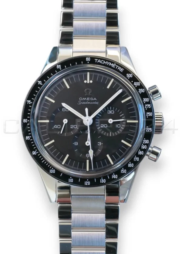 Omega Speedmaster Calibre 321 Ed White Stainless Steel 2024 full set with box and papers available at Calibre24 Luxury Watches Perth Australia