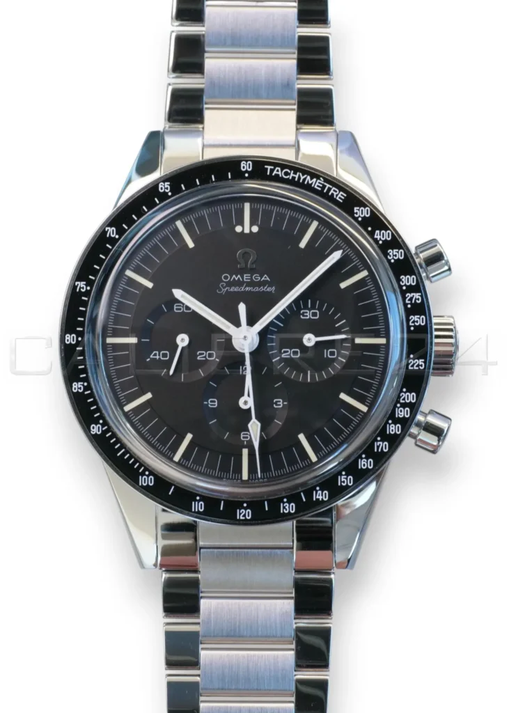 Omega Speedmaster Calibre 321 Ed White Stainless Steel 2024 full set with box and papers available at Calibre24 Luxury Watches Perth Australia