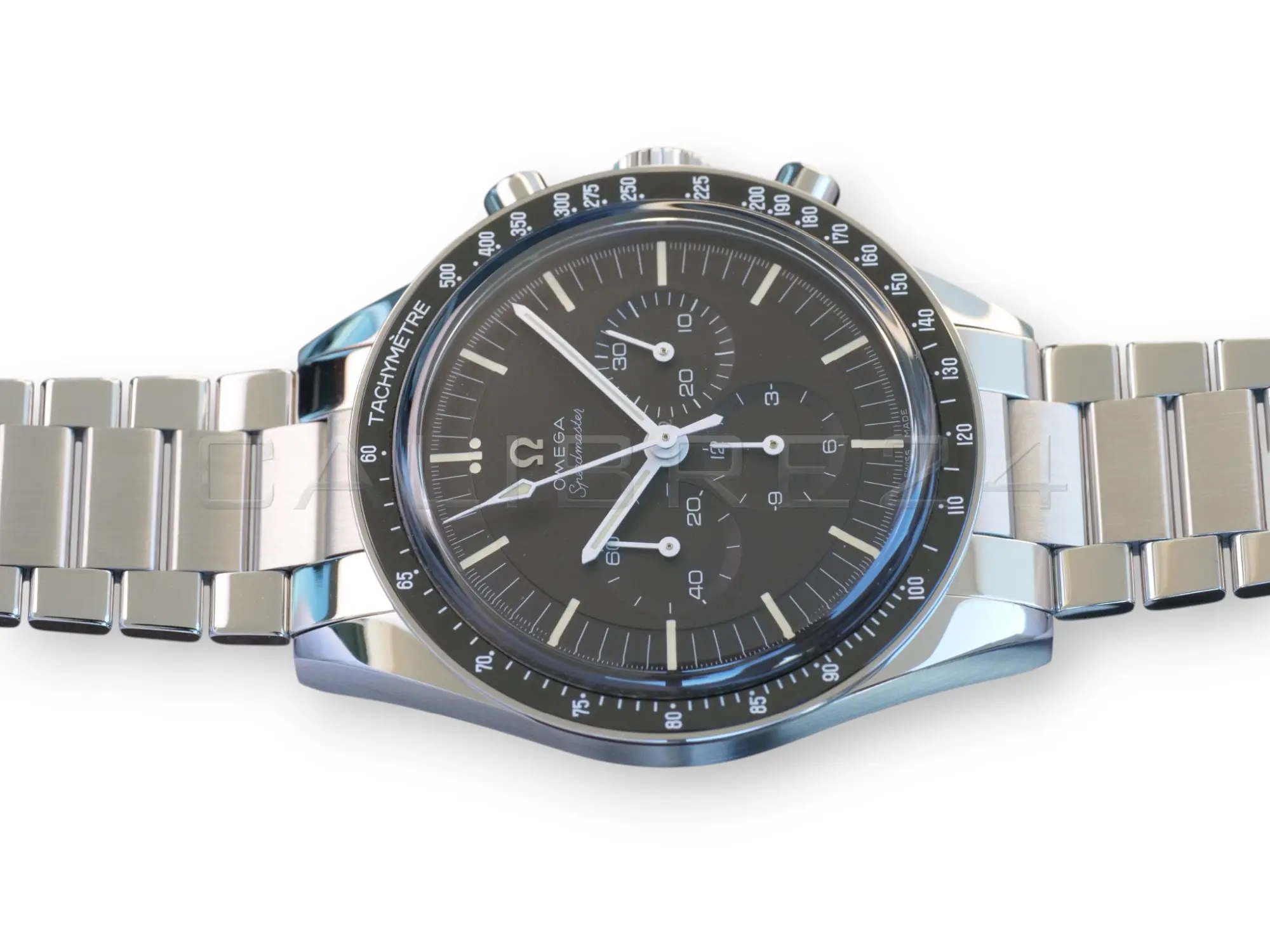 Omega Speedmaster Calibre 321 Ed White Stainless Steel 2024 full set with box and papers available at Calibre24 Luxury Watches Perth Australia