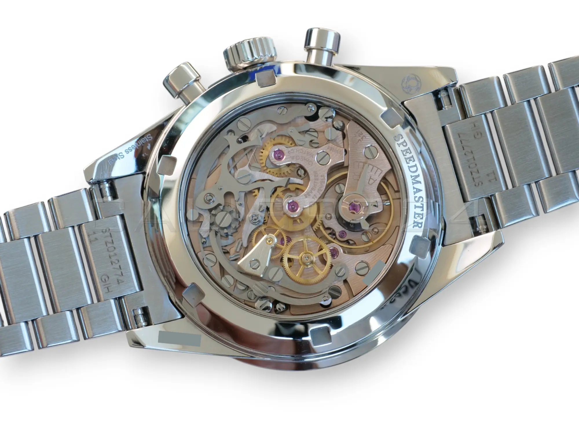 Omega Speedmaster Calibre 321 Ed White Stainless Steel 2024 full set with box and papers available at Calibre24 Luxury Watches Perth Australia