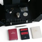 Omega Speedmaster Calibre 321 Ed White Stainless Steel 2024 full set with box and papers available at Calibre24 Luxury Watches Perth Australia