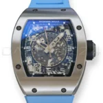 Richard Mille RM010 – Titanium RM010 Ti 2024 Baby Blue Strap Mint Condition Full Set for sale at Calibre24 Perth Australia