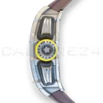 Richard Mille RM 11-03 Ti titanium flyback chronograph 2017 dial side view with crown