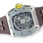 RM 11-03 Ti skeletonised RMAC3 movement caseback grade 5 titanium