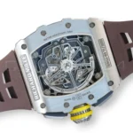 RM 11-03 Ti skeletonised RMAC3 movement caseback grade 5 titanium