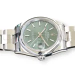 Rolex Datejust 36 Mint Green Dial 126200 Oystersteel 2025 full set with box and papers available at Calibre24 Luxury Watches Perth Australia