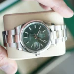 Rolex Datejust 36 Mint Green Dial 126200 Oystersteel 2025 full set with box and papers available at Calibre24 Luxury Watches Perth Australia