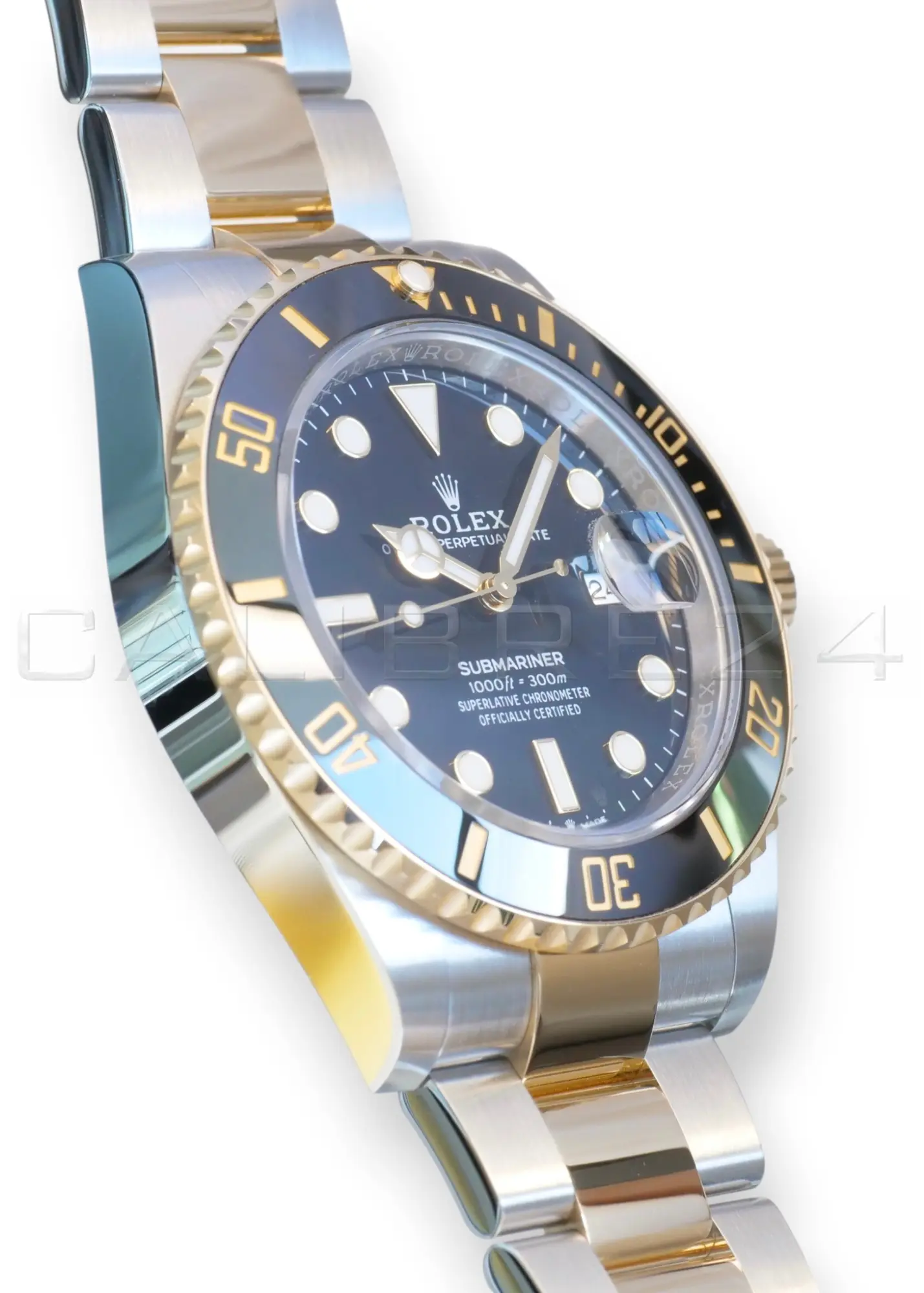 Rolex Submariner Blacksy 126613LN Oystersteel & Yellow Gold 2024 full set with box and papers available at Calibre24 Luxury Watches Perth Australia