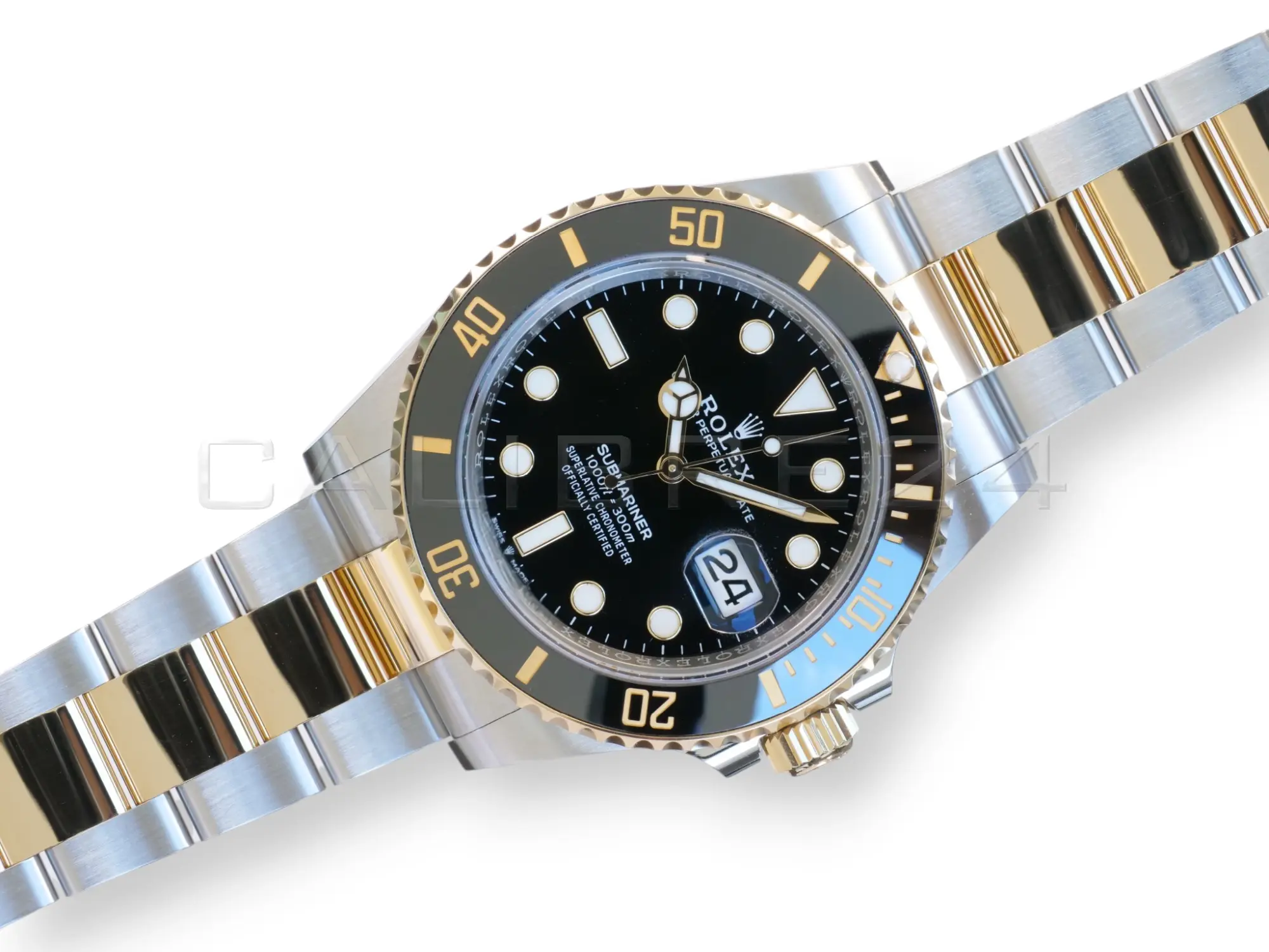 Rolex Submariner Blacksy 126613LN Oystersteel & Yellow Gold 2024 full set with box and papers available at Calibre24 Luxury Watches Perth Australia