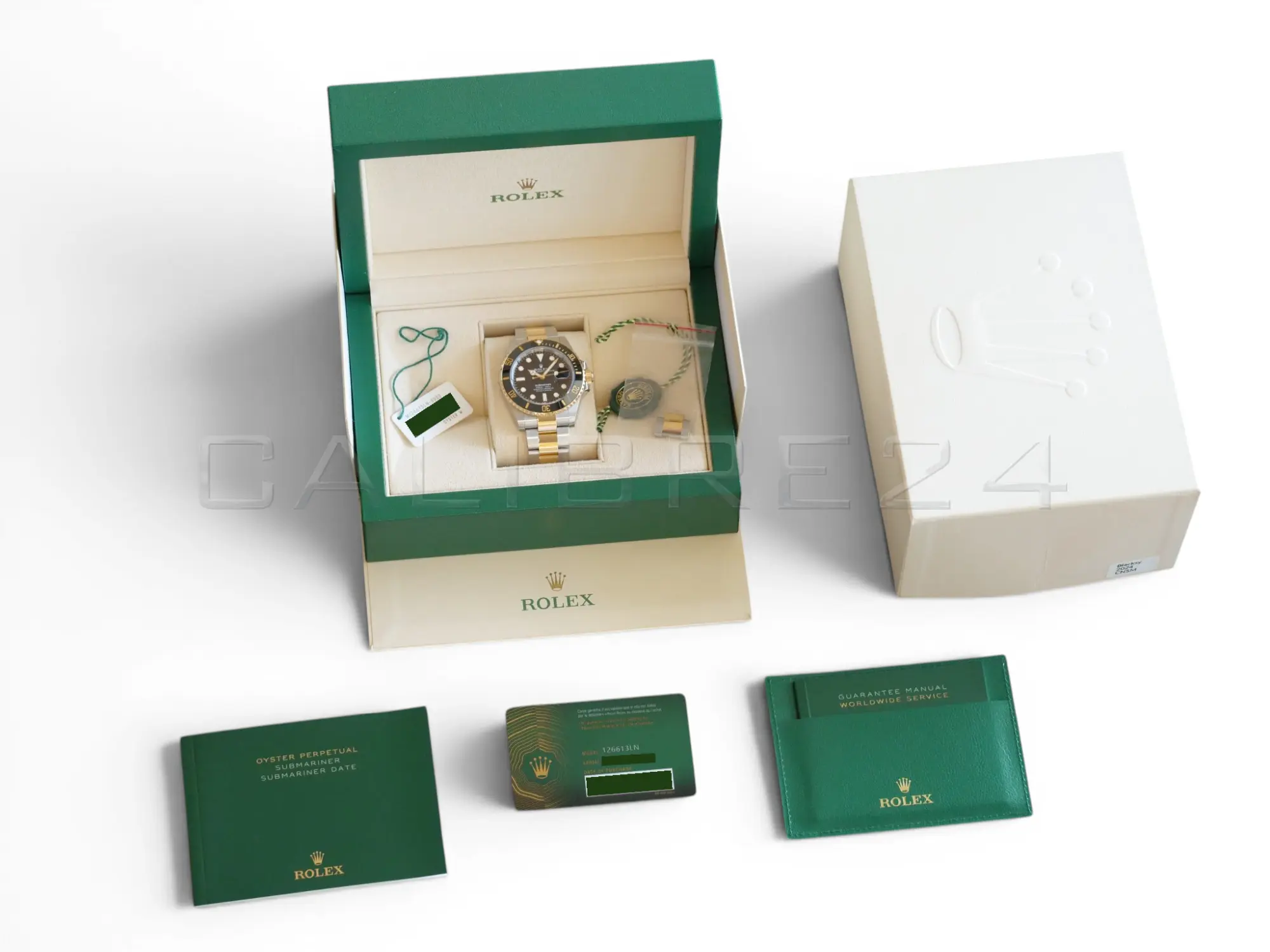 Rolex Submariner Blacksy 126613LN Oystersteel & Yellow Gold 2024 full set with box and papers available at Calibre24 Luxury Watches Perth Australia