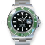 Rolex Submariner Date Starbucks 126610LV MK2 green bezel black dial 2026 brand new front view