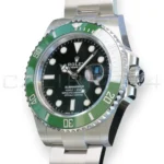 Rolex Submariner Date Starbucks 126610LV MK2 green bezel black dial 2026 brand new front view