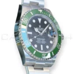Rolex Submariner Date Starbucks 126610LV MK2 green bezel black dial 2026 brand new front view