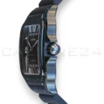 Cartier Santos de Cartier Large ADLC WSSA0039 2023 black dial sword hands front view 39.8mm