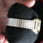 Cartier Santos de Cartier Small W2SA0033 yellow gold steel two-tone silver dial 2026 brand new side