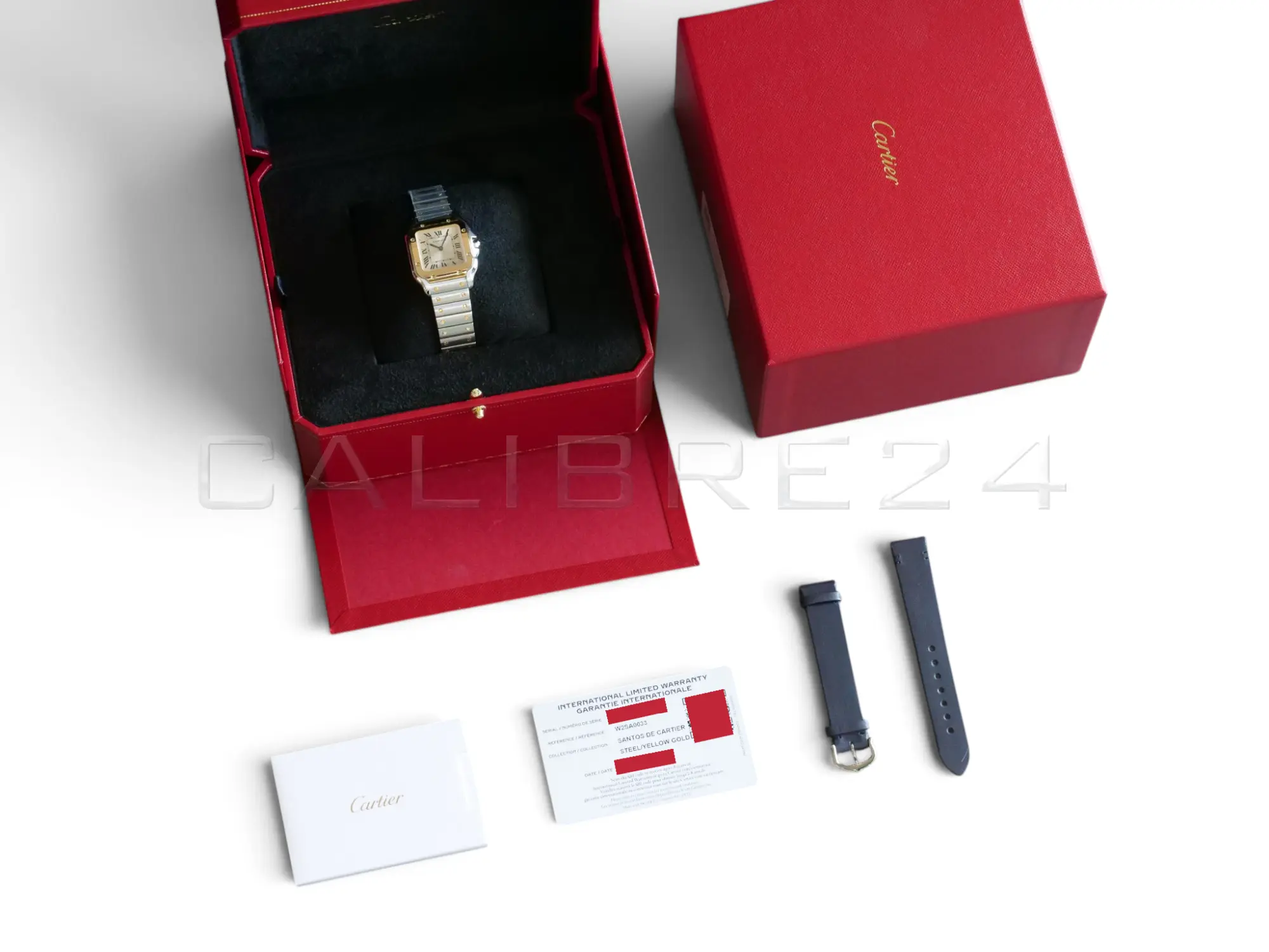 Cartier Santos Small W2SA0033 2026 full set box papers factory stickers Calibre24 Perth Australia