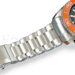 Omega Seamaster Ultra Deep 6000M 215.30.46.21.06.001 orange ceramic bezel grey black gradient dial front