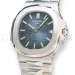 Patek Philippe Nautilus 5711/1A-010 blue dial 2017 old-style dial stainless steel 40mm front view