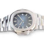 Patek Philippe Nautilus 5711/1A-010 blue dial 2017 old-style dial stainless steel 40mm front view