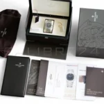 Patek Philippe Nautilus 5711/1A-010 2017 full set presentation box papers white serial hang tag Patek service card Calibre24 Perth