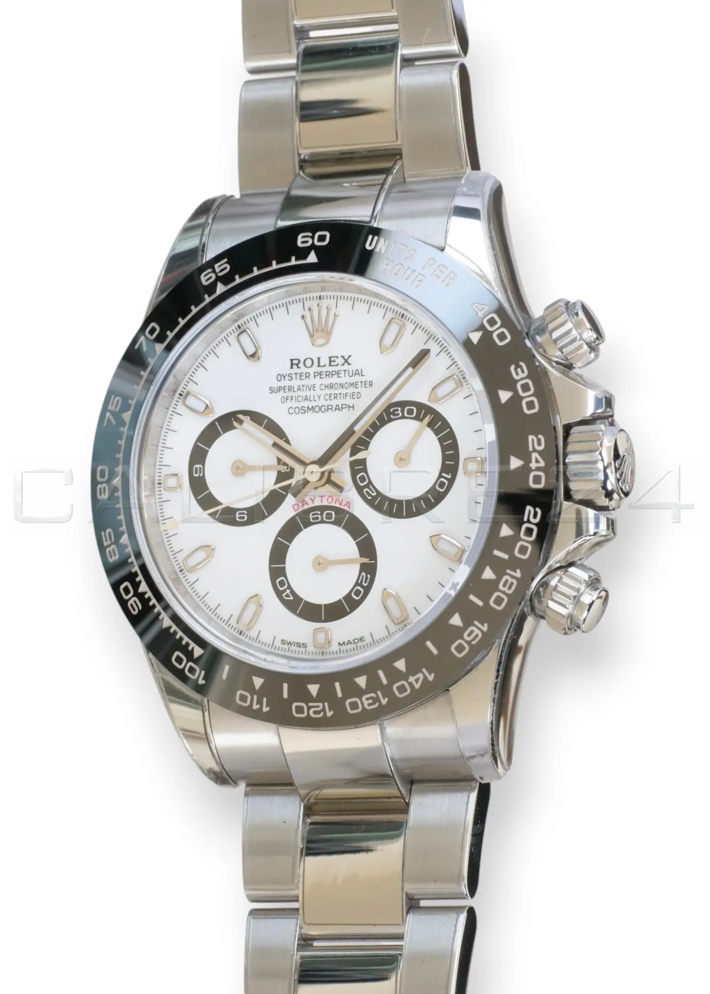 Rolex Daytona Panda 116500LN white dial black subdials 2021 NOS full setOystersteel 40mm