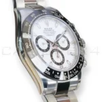 Rolex Daytona Panda 116500LN white dial black subdials 2021 NOS front view Oystersteel 40mm