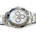 Rolex Daytona Panda 116500LN white dial black subdials 2021 NOS front view Oystersteel 40mm