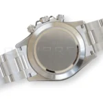 Rolex Daytona Panda 116500LN white dial black subdials 2021 NOS caseback view Oystersteel 40mm