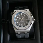 Audemars Piguet 15720ST octagonal case eight hexagonal screws ceramic crown inserts stainless steel profile
